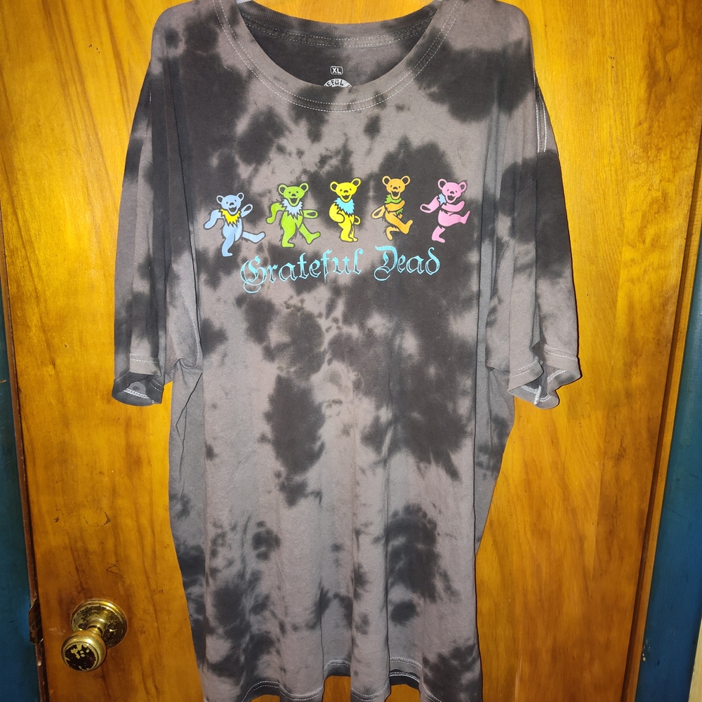 Grateful Dead  Tie-Dye Shirt with Dancing Bears